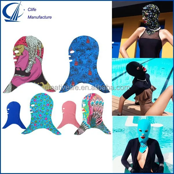 Full Face Swim Mask Facekini Face Kini Outdoor Uv Sun Protection Swim