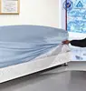 100% cotton 300TC plain sateen elastic bed mattress cover