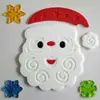 Santa Clause Jelly Stickers Christmas Cute Decorative Gel Clings Window Stickers