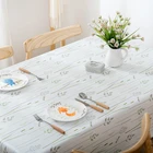 Korean partysu style table cloth custom attractive butterfly willow printed tablecloth on sale