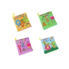 Educational sponge polyester wadding cloth book for babies
