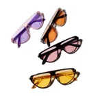 Candy Colors Sunglasses For Women Cat Eye Sun Glasses Brand Designer Fashion Female Eyewear Cool UV400 gafas de sol