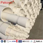 customized size pvc pipes with ISO9001 certificate