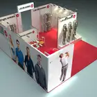 Trade Show Exhibit Exhibition Booth Design Suppliers Fashion Exposure System Trade Show Exhibit Booth Display Design