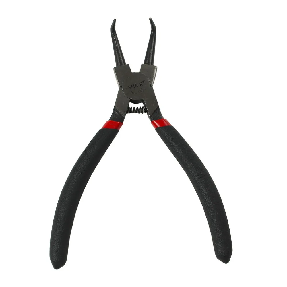 Bike repair Tool Internal 90 Degree Bent Needle Nose Circlip Oil Seal Snap Ring Plier bike repair Tool