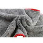 factory supply of custom heart transfer print microfiber cleaning cloth