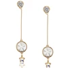 97735 xuping earring 12mm crystals from Swarovski, gold plated earing jewelry