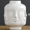 RZLK25-A-02 Matte white glaze religious ceramic pots
