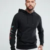 Free shipping mans hoodies custom design mans fashion pullover hoodies