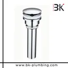 Bathroom brass fitting drain pipe cleaning sink waste