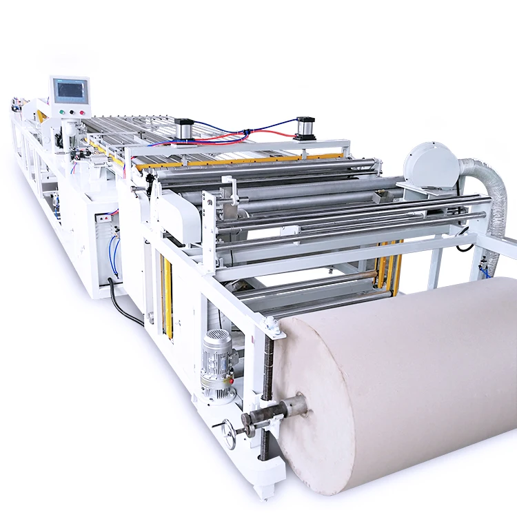 ماكينة تصنيع القوالب الورقية الموازية الأوتوماتيكية/SKPJ16-50 آلة الورق الأساسية مع قاطع المواسير