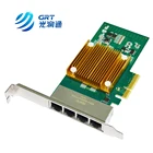 Gigabit Ethernet PCI express card Intel I350 Quad Port RJ45 Optical Network Card