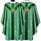 Church dresses the bat shaped clergy purple chasuble