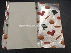 logo design printed aluminium foil laminated paper burger wrapper paper