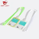 Pp material hard plastic vertical type credit card holder