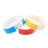 Stretch and Tear Resistant One Time Use Synthetic Paper Wristband