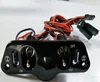 Radio Control Toys Accessory 22AWG silicone Black Heavy Duty Dual ON-OFF Power Switch w/ Fuel Dot for RC Airplane Engine