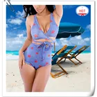 China Factory Custom Bathing Suits Manufacturer High Waist Brazilian Bikinis Set Vintage Swimsuit Push up Swimwear