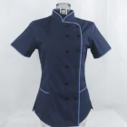 2019 Fashionable Double Button Design Nurse SPA Salon Hospital Uniform
