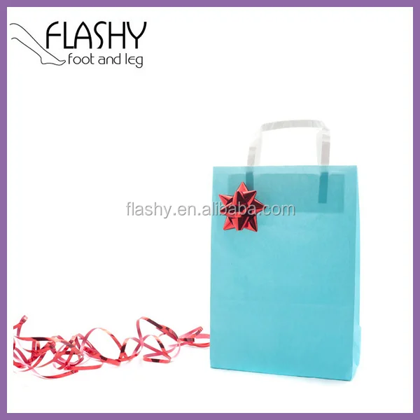custom design paste flowers luxury paper gift bags