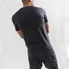 Newest design men t shirt logo custom wholesale mens athletic t-shirt cotton polyester