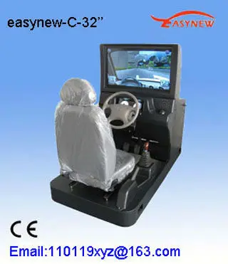 2016 nouveau 32 pouces LCD simulateur de conduite de bus de simulateurs de conduite des véhicules
