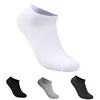 Gray white black mens socks ankle no show socks manufacturers cheap socks wholesale