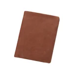 Wallet Men Vertical Style Nubuck Genuine Leather Men's Wallet