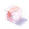 Free shipping Factory wholesale square favor box 2x2x2 clear acrylic box