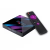 Low price H96 MAX RK3318 Android 9.0 LED Display TV BOX 4GB 64GB 2.4G/5G WiFi