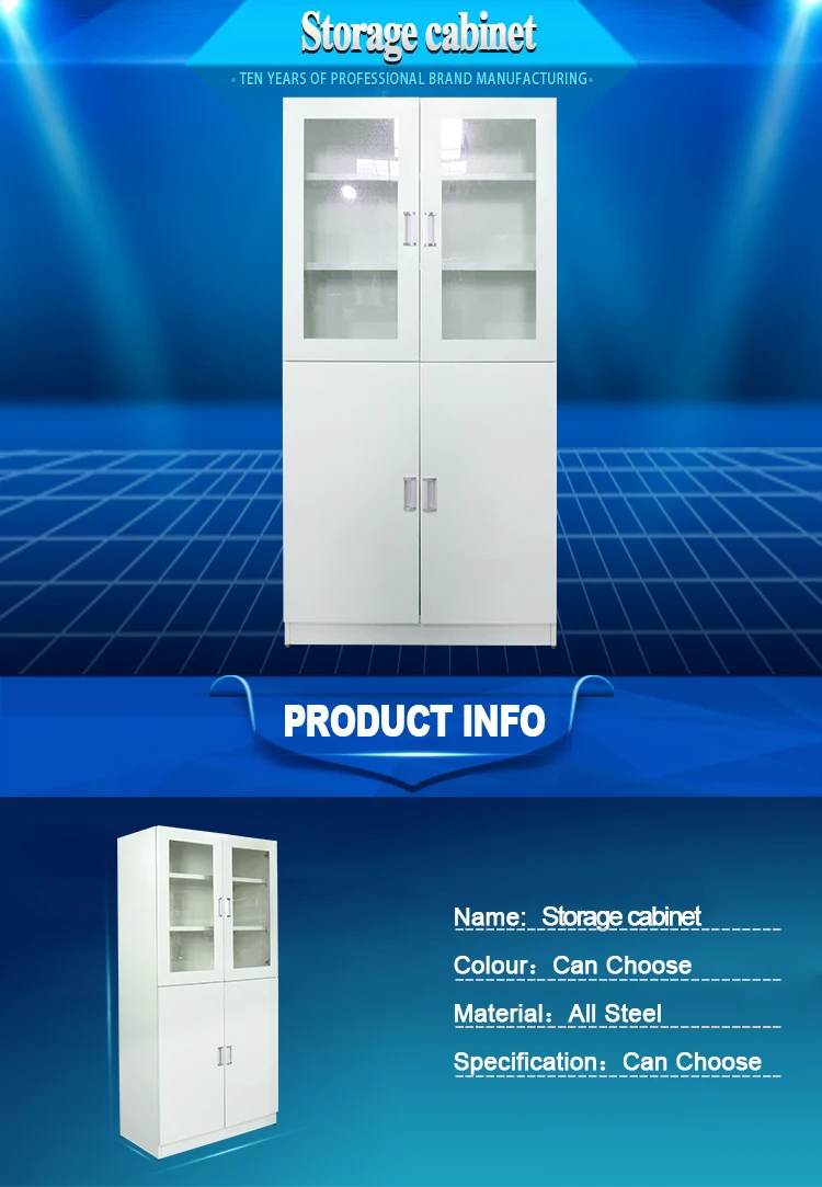 Wholesale Metal Laboratory Chemicals Storage Cabinet Cheap and for Hospital Medical Store