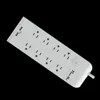 USA AMERICA TYPE 2 USB, 5 V 2.4 A, 8 gang Surge Protector, 3 Port AC Outlet Adapter with 5 V USB Power Output
