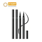 Fashion and makeup cosmetic pencil custom black eyeliner pen with logo