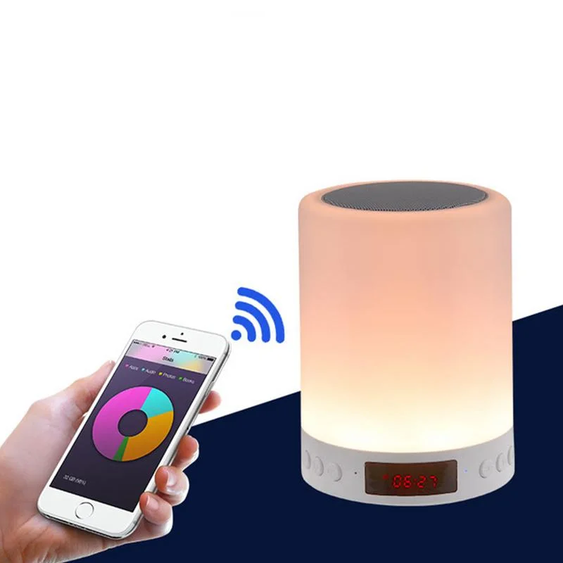 Ekinge high quality portable LED touch lamp Bluetooth speaker smart wireless speaker - ANKUX.COM