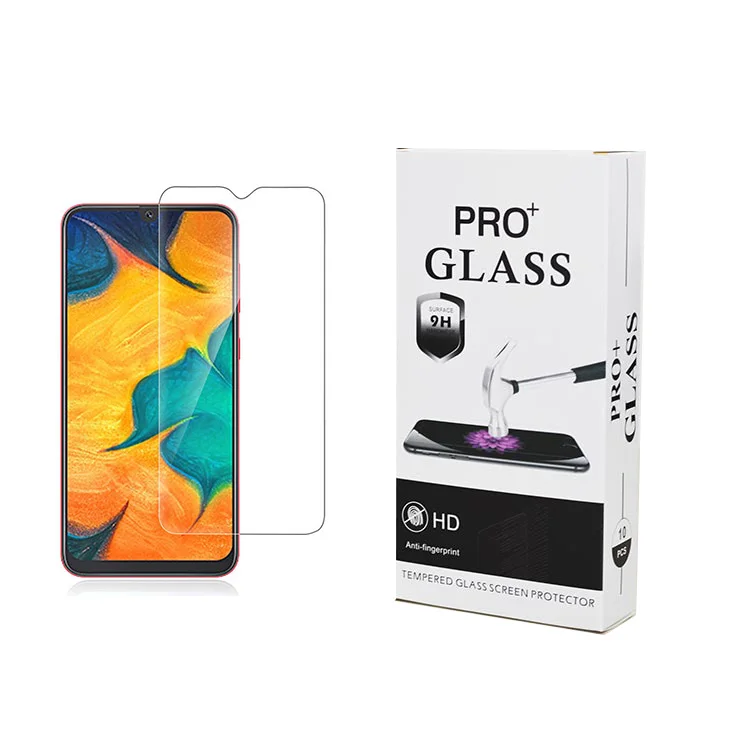 Teléfono Móvil de vidrio templado para Samsung A30 A50 M10 M20 M30 Protector de pantalla 2.5D 9 H de alta de cristal claro - ANKUX.COM