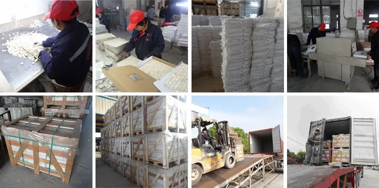 Kb Stone Hot Sale Carrara White Marble 3 Inch Hexagon Mosaic Tile