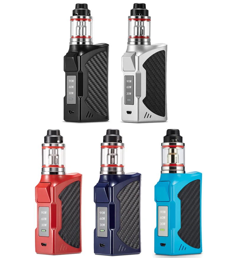China factory supply high quality box mod chip 90w vapor box mod vape pen OEM.jpg
