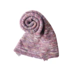 Hot sale colorful 100% acrylic fashion ladies scarf,knitting scarf