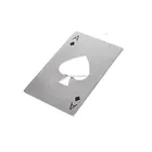 Creative Poker Card Beer Bottle Opener Personalized Funny Stainless Steel Credit Card Bottle Opener Card of Spades Bar Tool