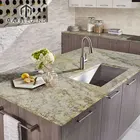 hot sale unique natural stone Aspen white granite countertop slab