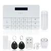 Wireless SIM GSM Home RFID Burglar Security LCD Touch Keyboard Alarm System Sensor kit