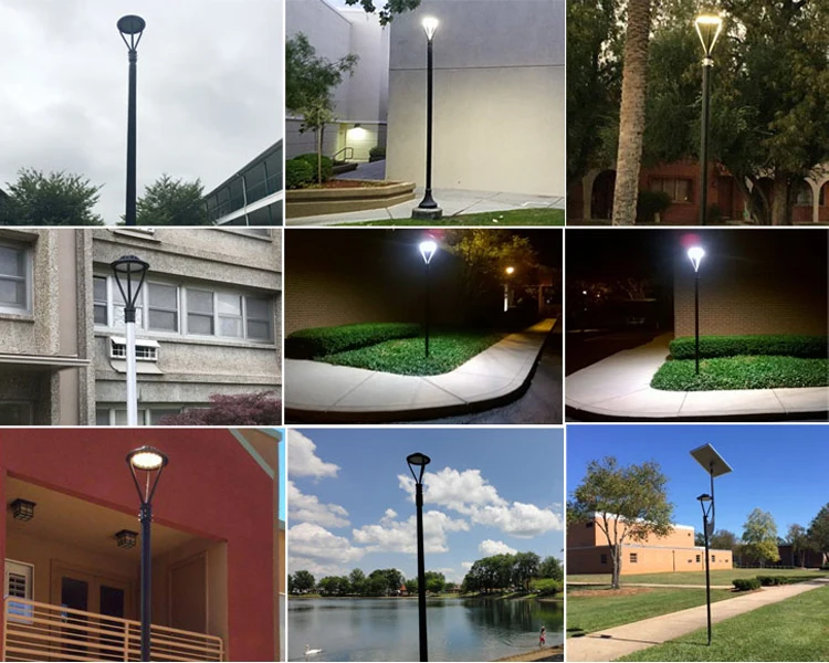 Sample Service SMD 3030 CE FCC RoHS ETL DLC 100W LED Street led solar light for garden yard - ANKUX.COM