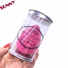 Plastic Clear PVC/PET Makeup Sponge Cosmetic Folding Packaging Box