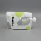 China supplier high quality 3 side seal bag drink water bag spout pouch