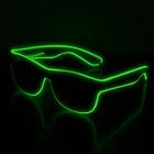 colorful led flashing light glasses for halloween party