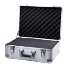 Hard shell cosmetic case aluminum carrying case / hard case cosmetic bag