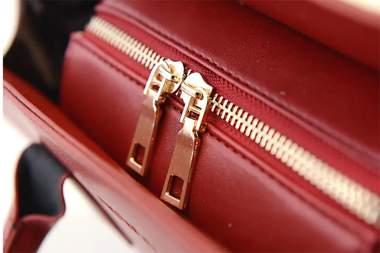 new design fashion leather bag women cheap female pu leather