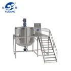 Frame type mixing blender liquid detergent making machine shampoo production line
