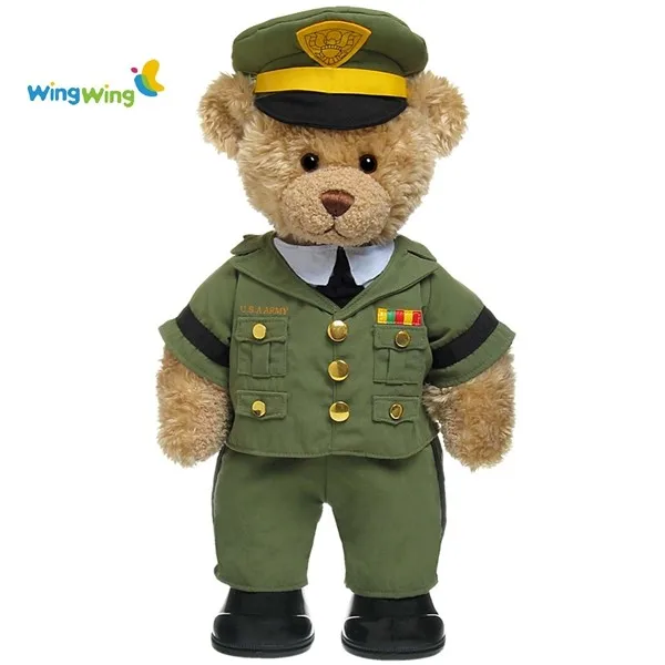 soldier teddy bear