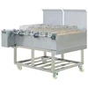 Heavy duty commercial large charcoal bbq grill with motor for restaurant barbecue